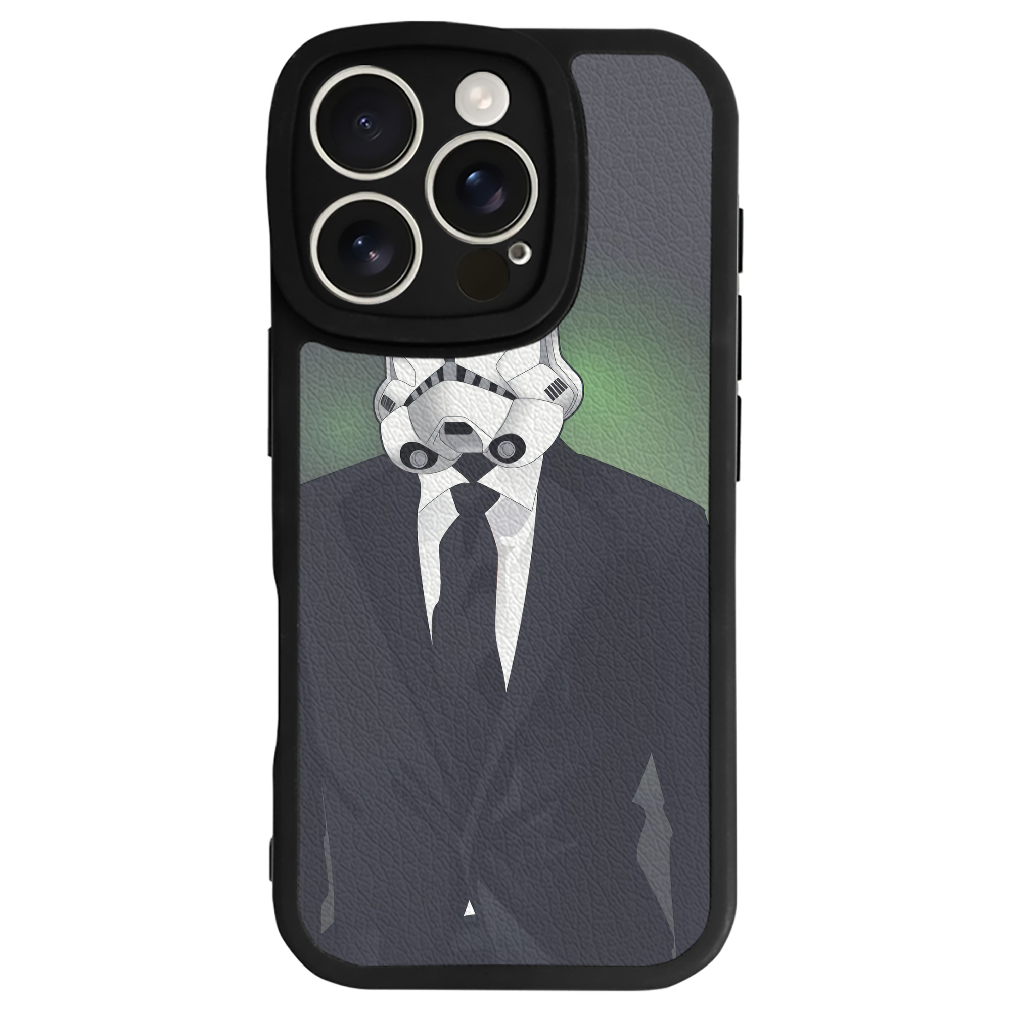 （画像用） スター・ウォーズ Star Wars 【iPhone 16シリーズ対応】シリコンスマホケース（レザー調） 材質：シリコン